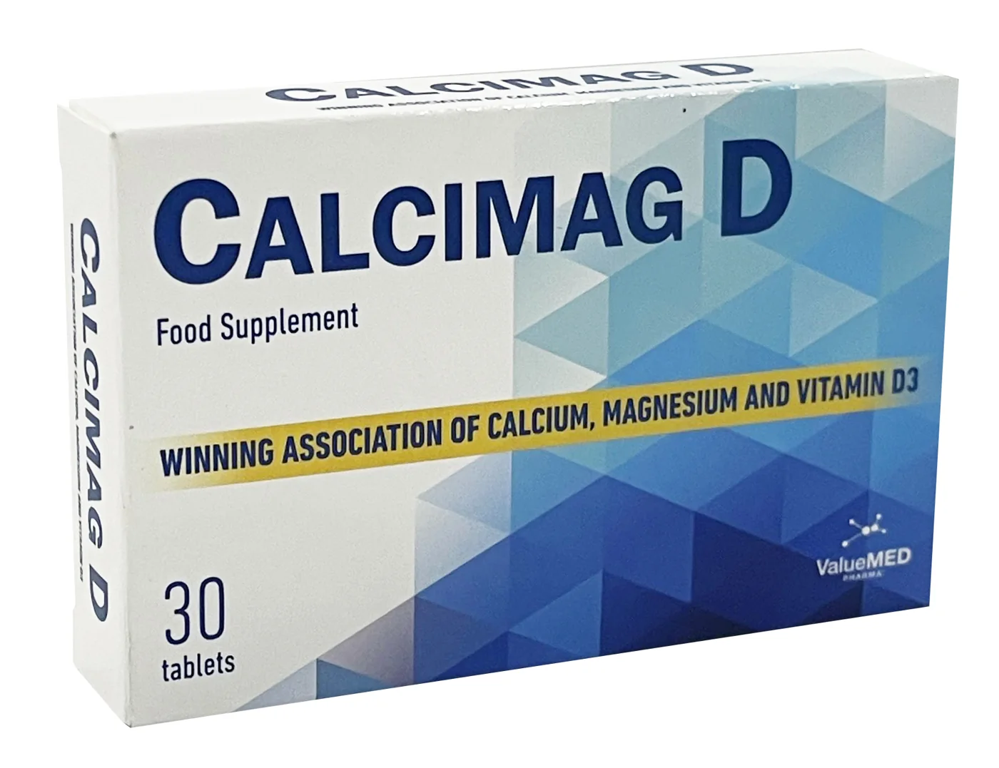 Calcimag D packaging