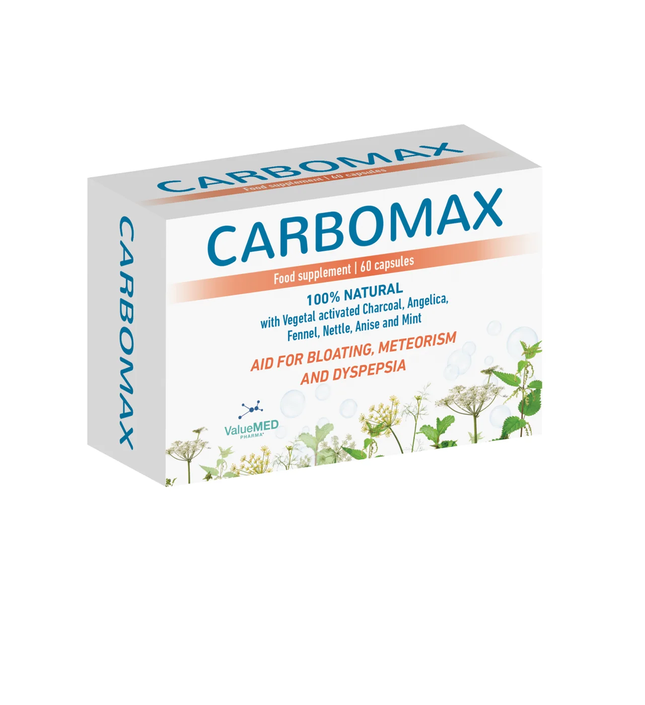 Carbomax packaging