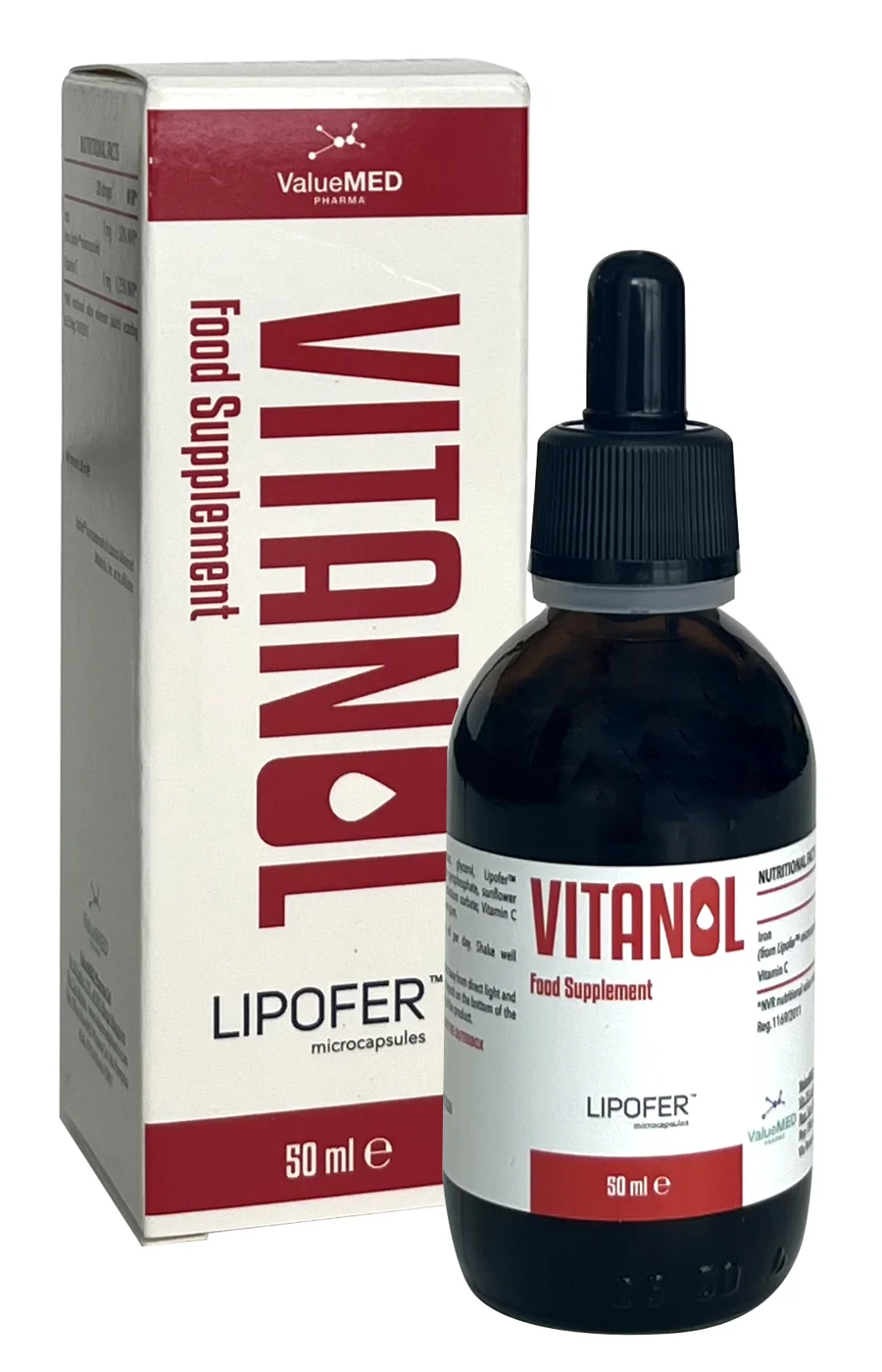 Vitanol packaging